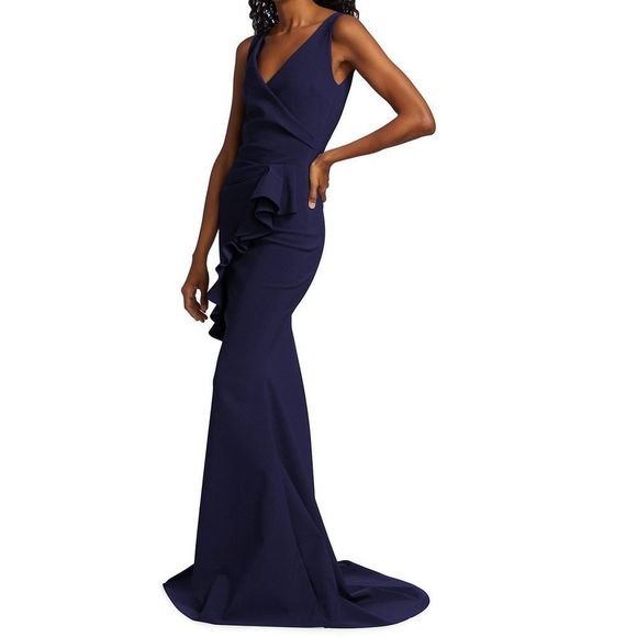 Chiara Boni La Petite Robe
Keke Ruffled Jersey Gown - Picture 2 of 12
